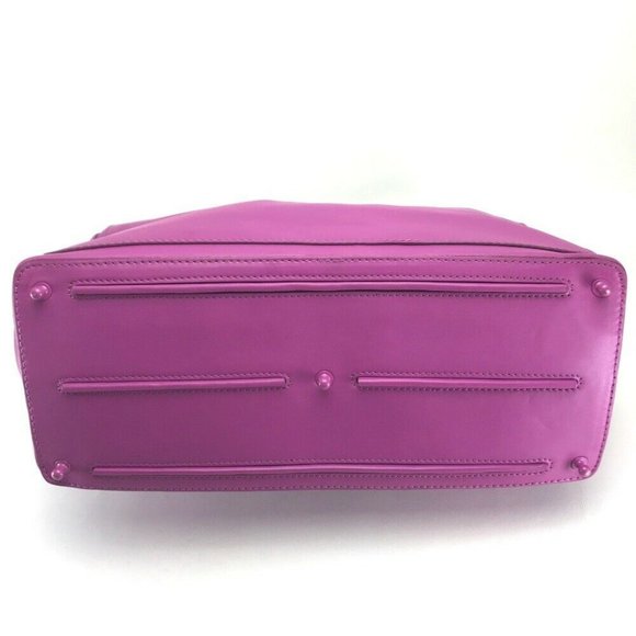 THOMAS WYLDE Large size Hand Bag Shoulder Bag Pink-Purple Leather - Picture 3 of 11